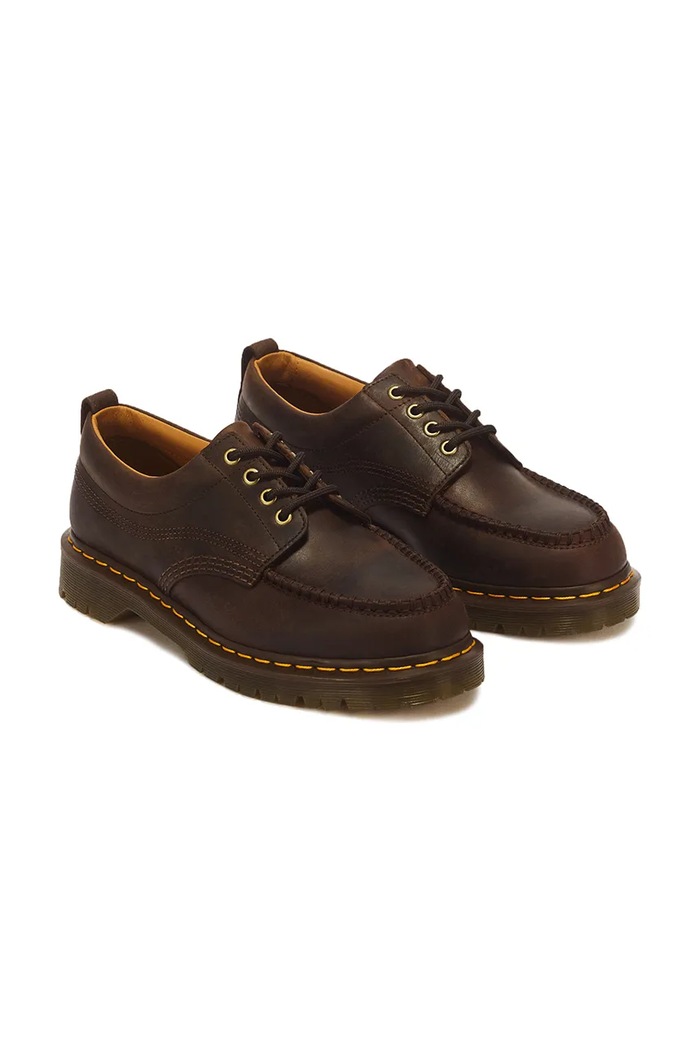 Dr. Martens Półbuty skórzane Lowell DM43348200 brązowy AW26