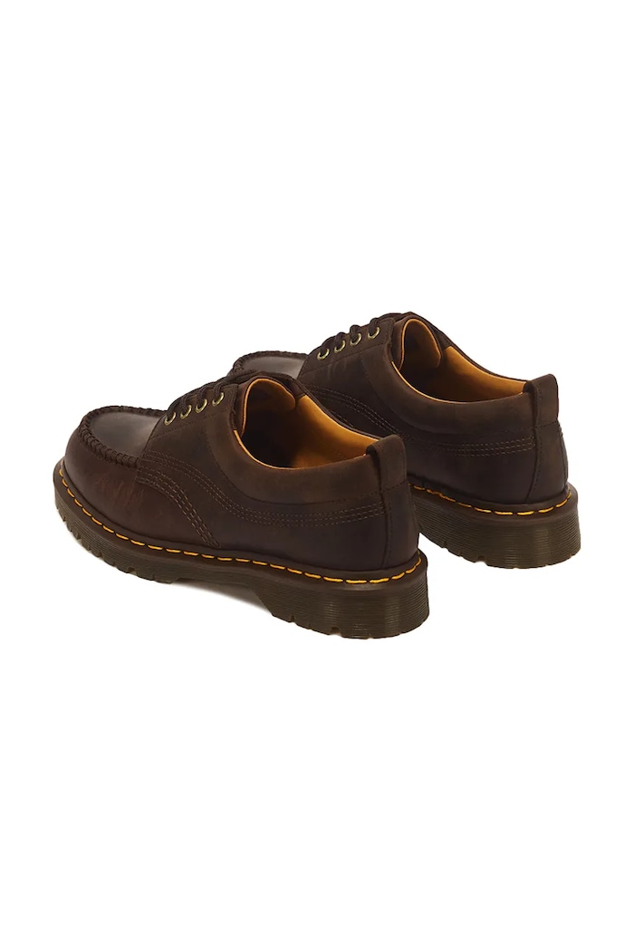 Obuwie Dr. Martens Półbuty skórzane Lowell DM43348200 brązowy