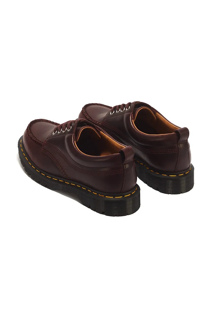 Obuwie Dr. Martens Mokasyny skórzane Lowell DM43321200 brązowy