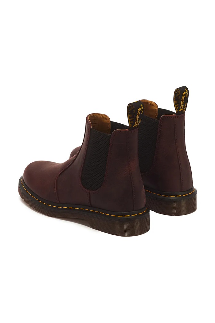Obuwie Dr. Martens Sztyblety skórzane 2976 YS DM27486600 bordowy