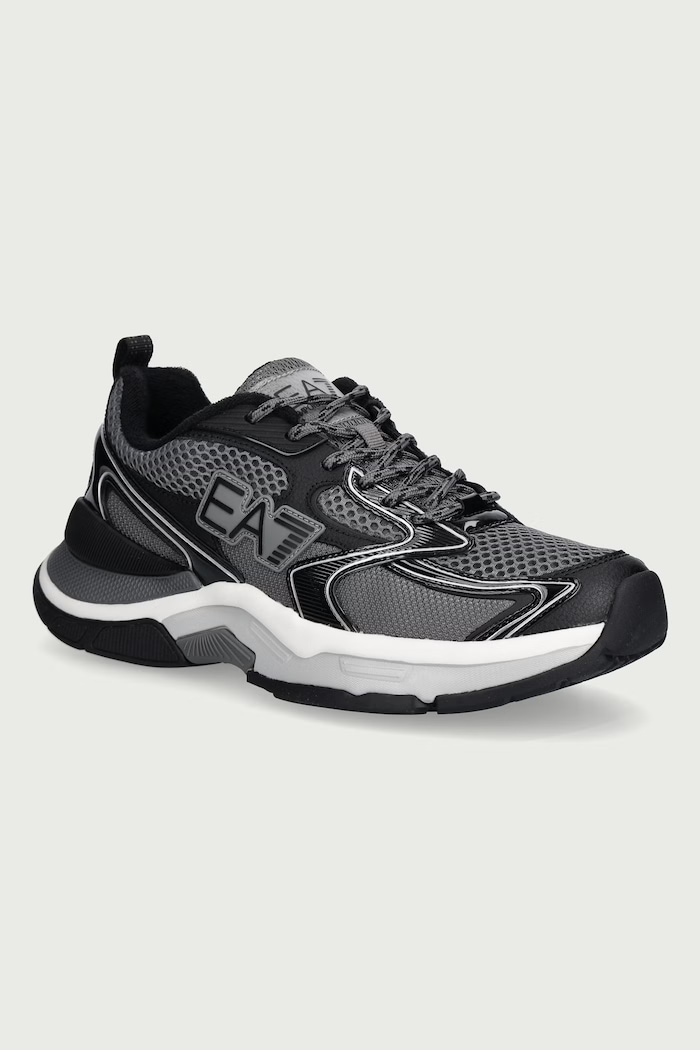 EA7 Emporio Armani Sneakersy męskie szary XK446.X8X249.MZ856
