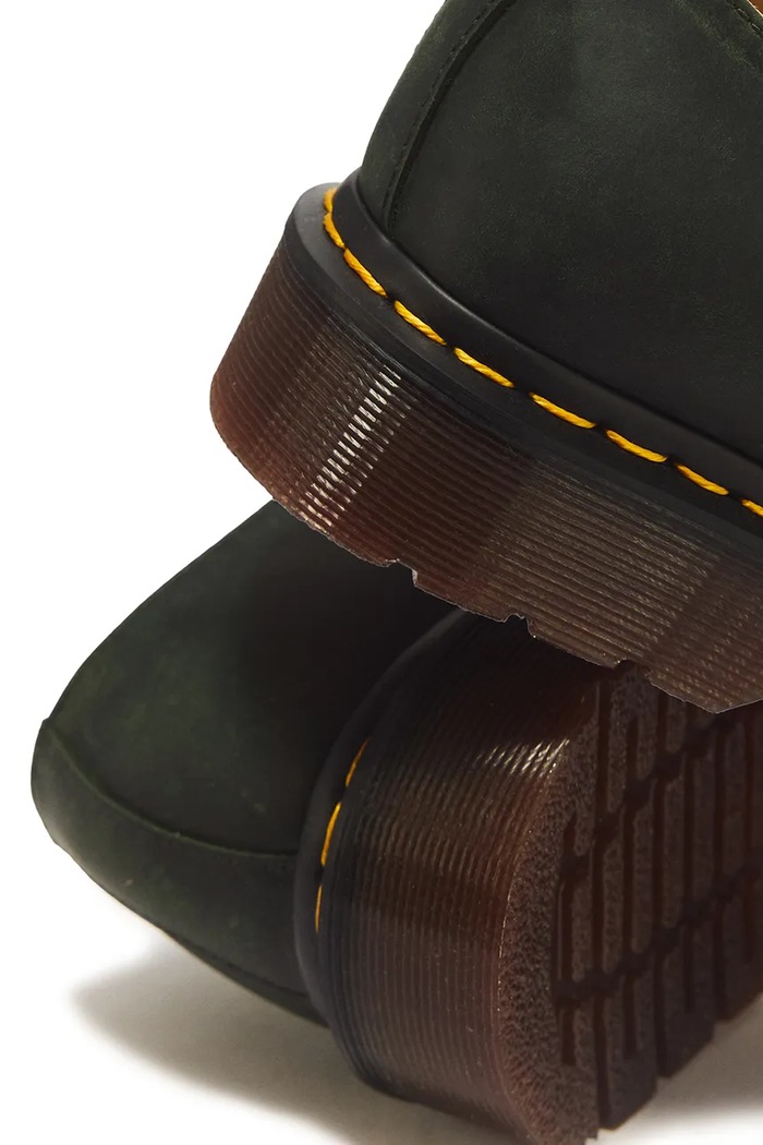 Dr. Martens półbuty skórzane 1461 DM11838300 zielony