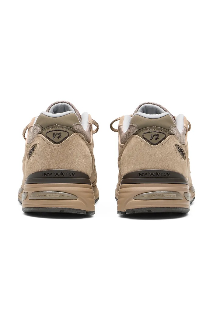 Obuwie New Balance Made in UK sneakersy U991WL2 brązowy
