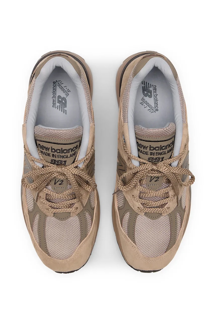 Made in UK sneakersy New Balance U991WL2 brązowy
