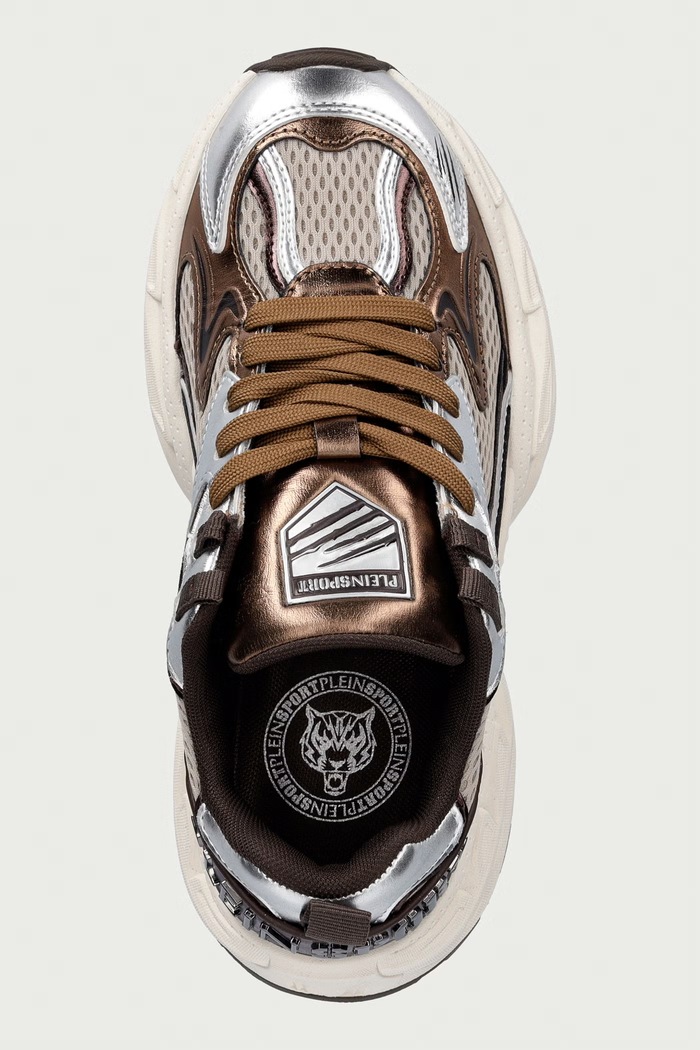 Plein Sport Pulse X 2.0 sneakers καφέ USC1044.STE003N.44