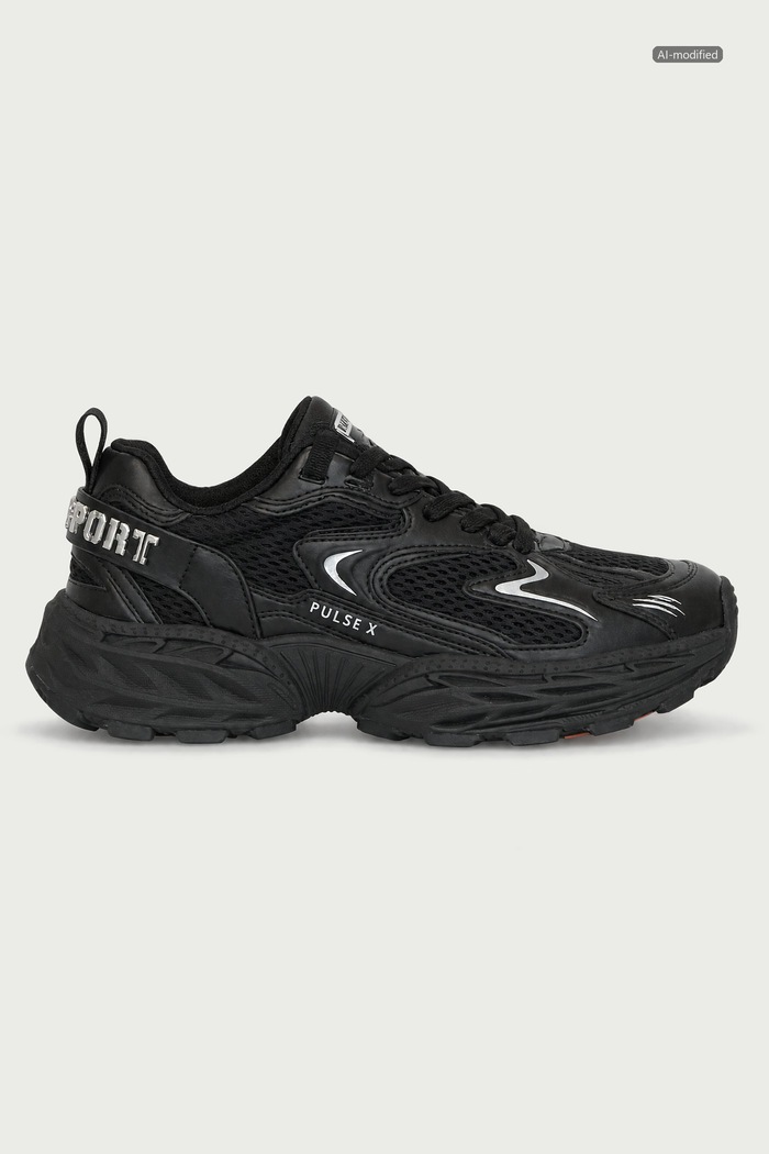 Plein Sport Pulse X 2.0 sneakers USC1044.STE003N.02 negru AW26