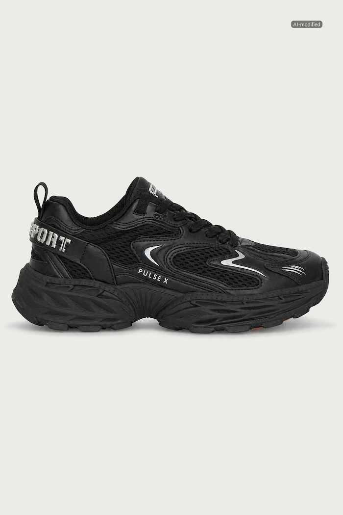 Plein Sport Pulse X 2.0 sneakersy USC1044.STE003N.02 czarny AW26