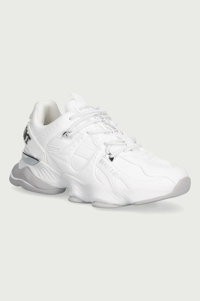 Plein Sport Beast X-01 2.0 tenisice za muškarce bijela USC1042.STE003N.01
