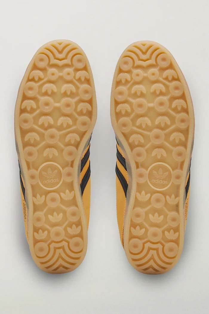 Gazelle x Bad Bunny sneakersy skórzane adidas Originals żółty KI2592