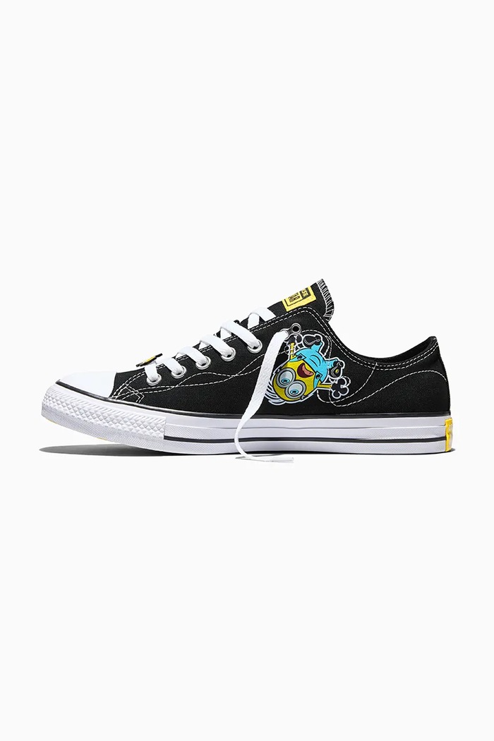 Obuwie Converse x Minions Chuck Taylor All Star tenisówki A21404C czarny