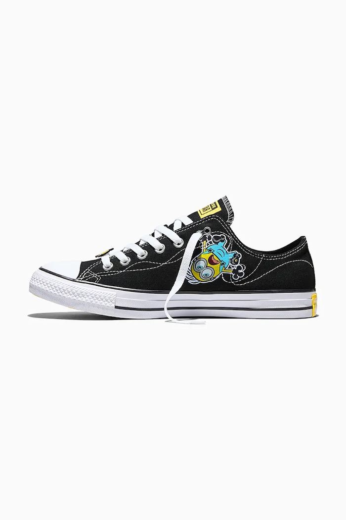 Obuwie Converse x Minions Chuck Taylor All Star tenisówki A21404C czarny