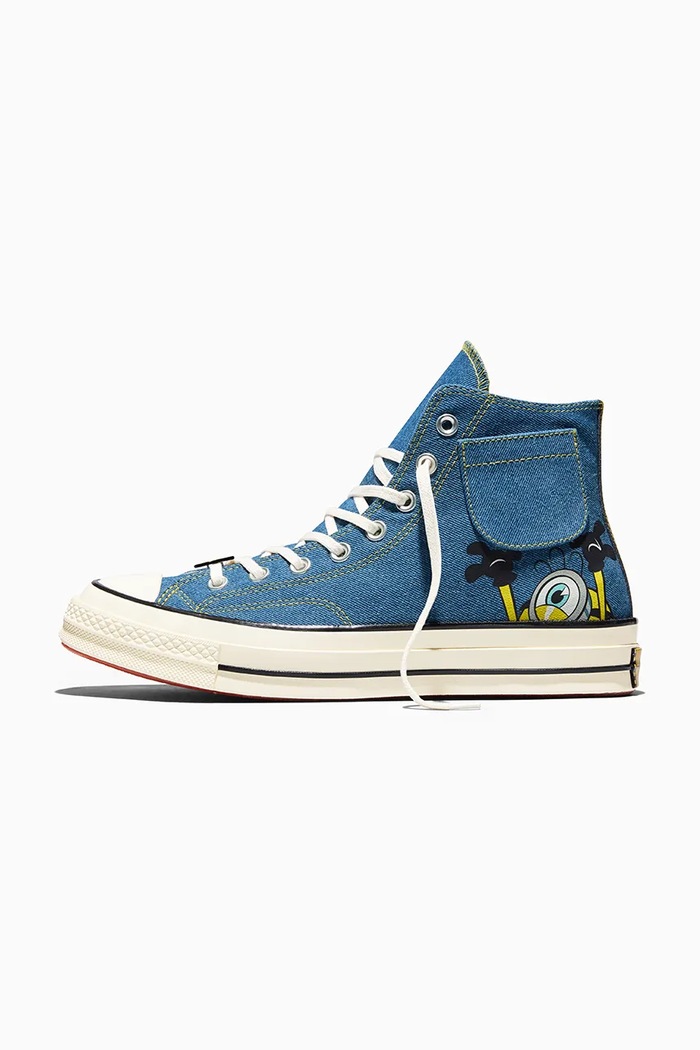 Obuwie Converse x Minions Chuck 70 trampki A21402C niebieski