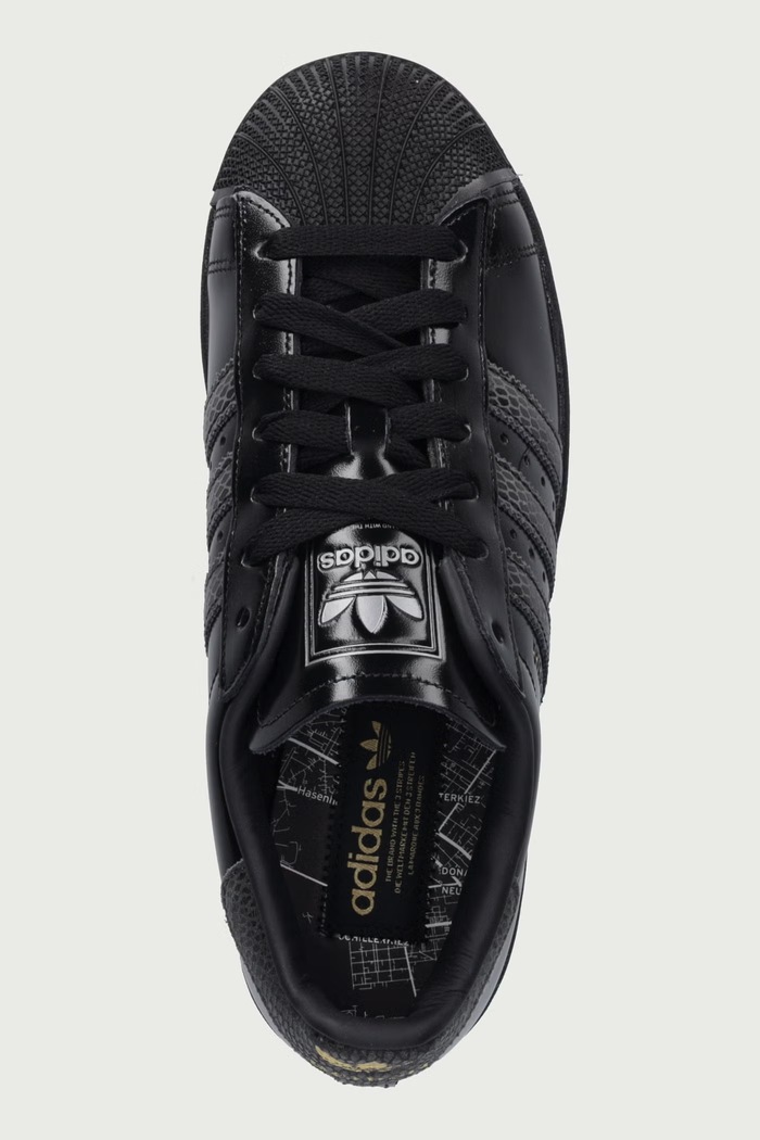 Superstar II Berlin sneakers leather adidas Originals LB5476 black