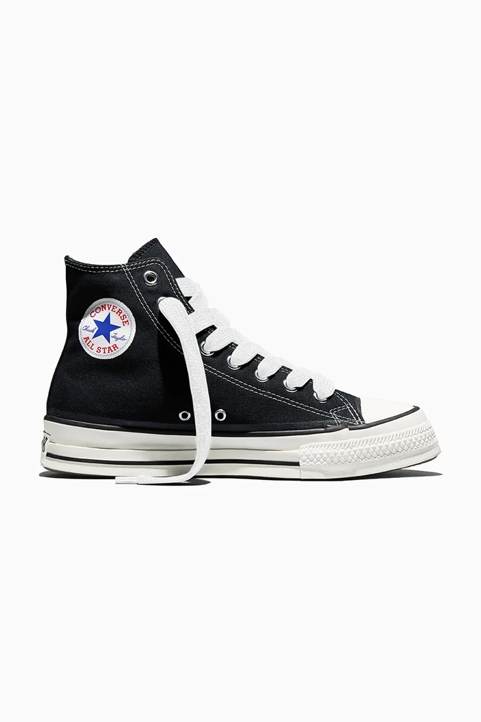 Converse Chuck Taylor Throwback HI πάνινα μαύρο A19079C
