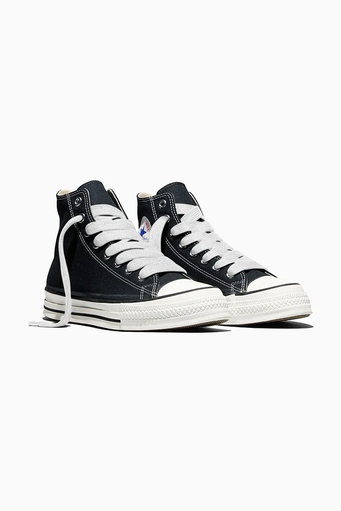 Converse Chuck Taylor Throwback HI πάνινα A19079C μαύρο AW26