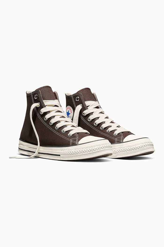 Converse Chuck Taylor Throwback HI platnene superge A22746C rjava AW26