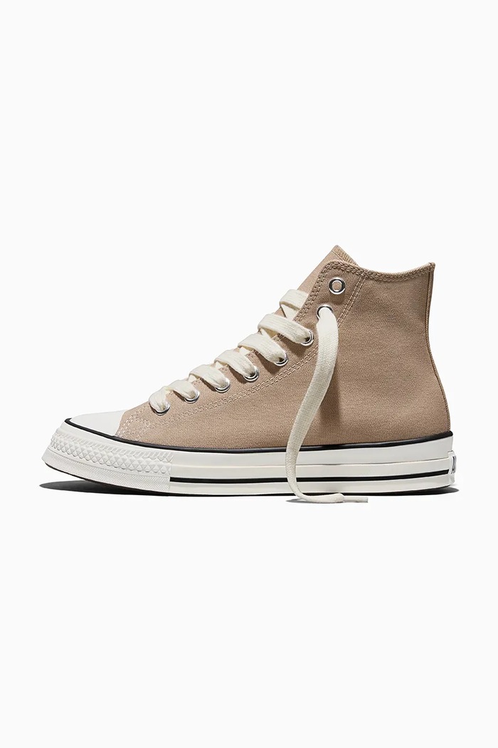 Παπούτσια Converse Chuck Taylor Throwback HI πάνινα A18105C μπεζ