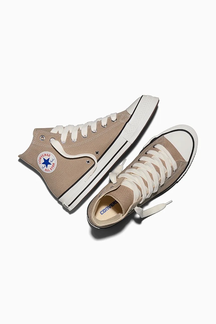 Converse Chuck Taylor Throwback HI πάνινα μπεζ A18105C