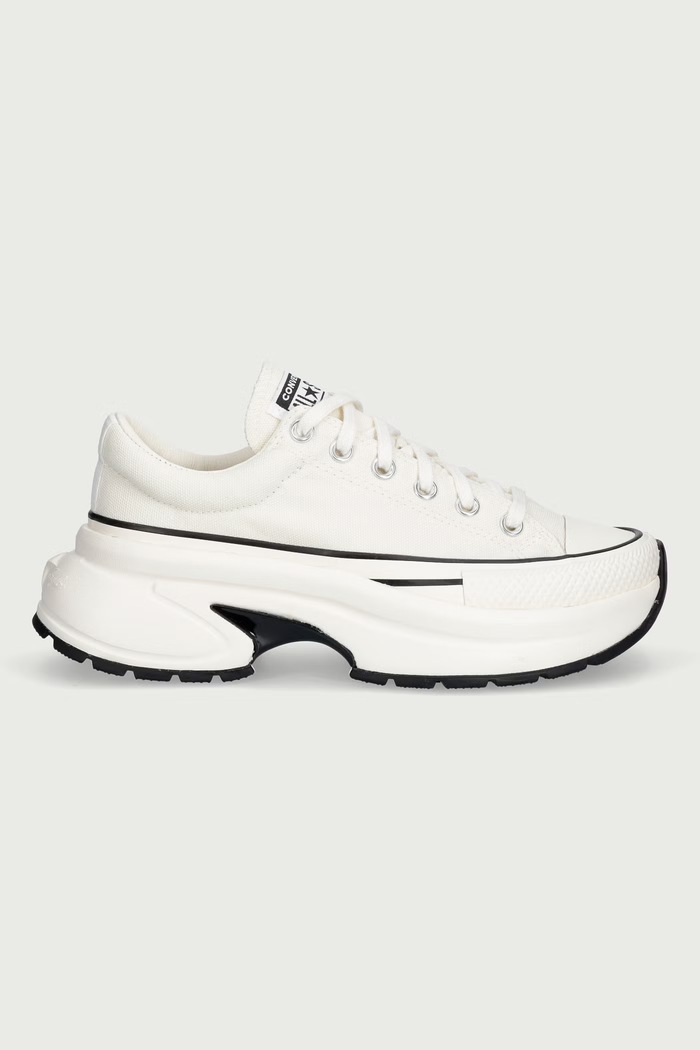 Converse Run Star Crush OX πάνινα sneakers χαμηλά με πλατφόρμα A19266C λευκό AW26