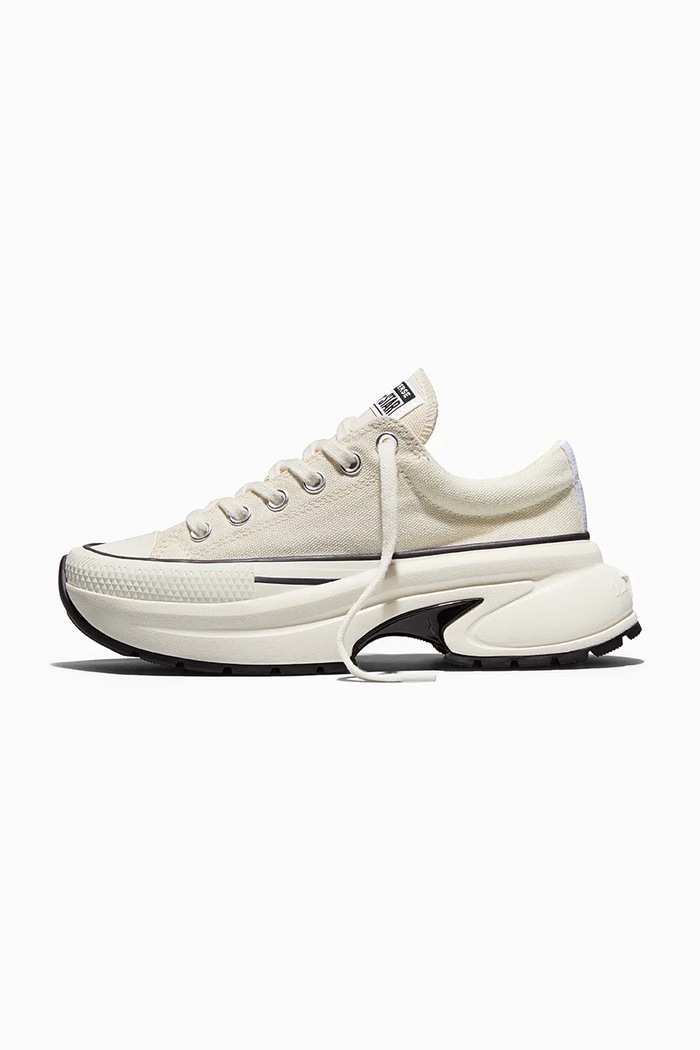 Scarpe Converse Run Star Crush OX sneakers da tennista A19266C bianco