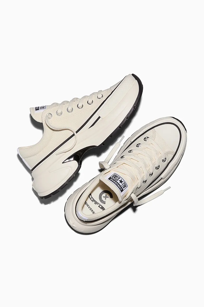 Converse Run Star Crush OX sneakers da tennista bianco A19266C
