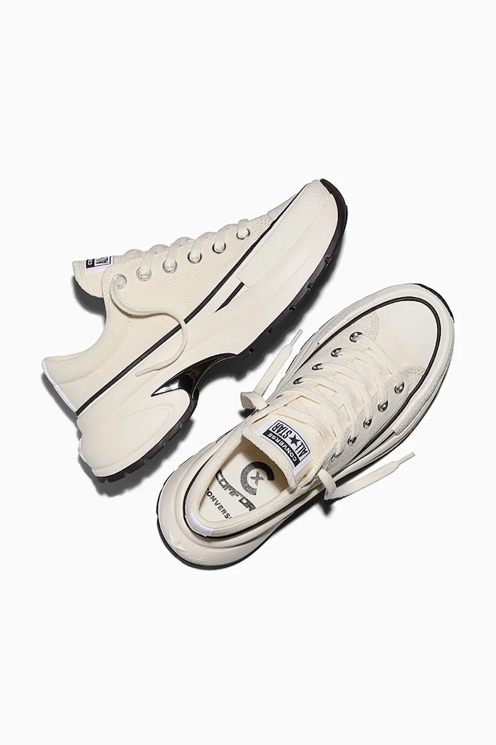 Converse Run Star Crush OX sneakers da tennista bianco A19266C