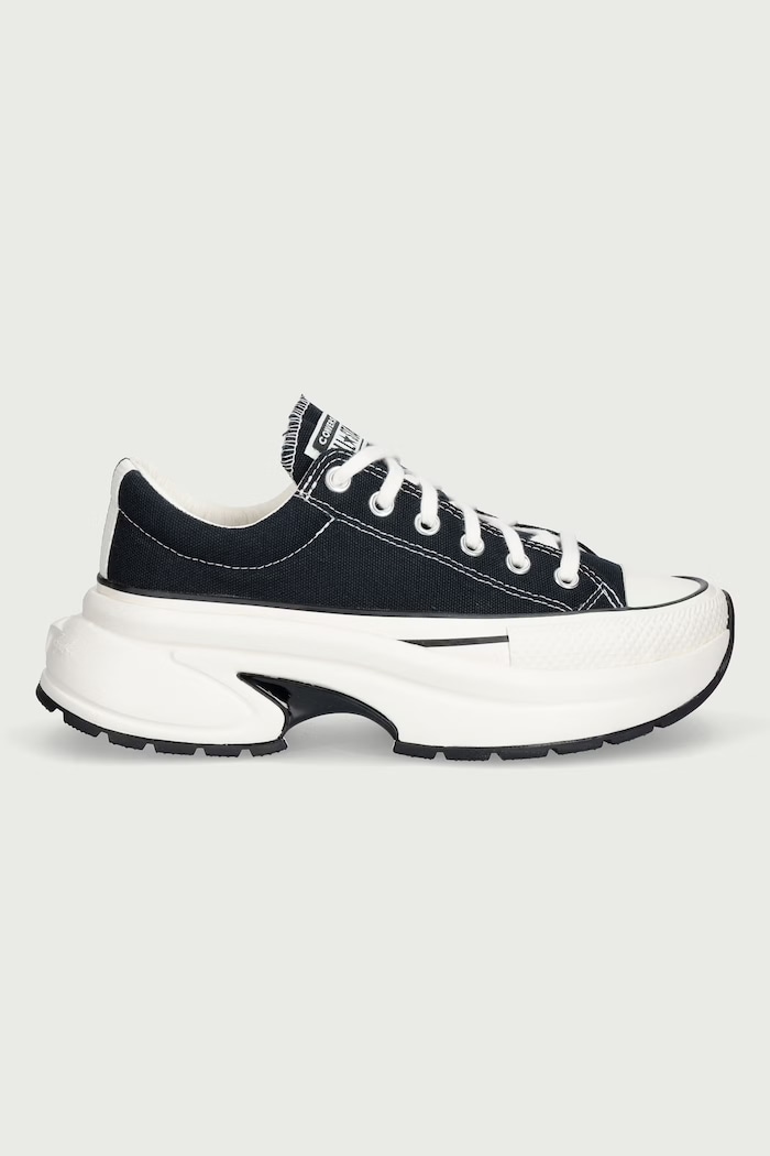 Converse Run Star Crush OX πάνινα sneakers χαμηλά με πλατφόρμα A18465C μαύρο AW26