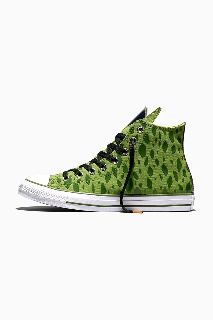Παπούτσια Converse X Dragon Ball Chuck Taylor All Star HI πάνινα A21845C πράσινο