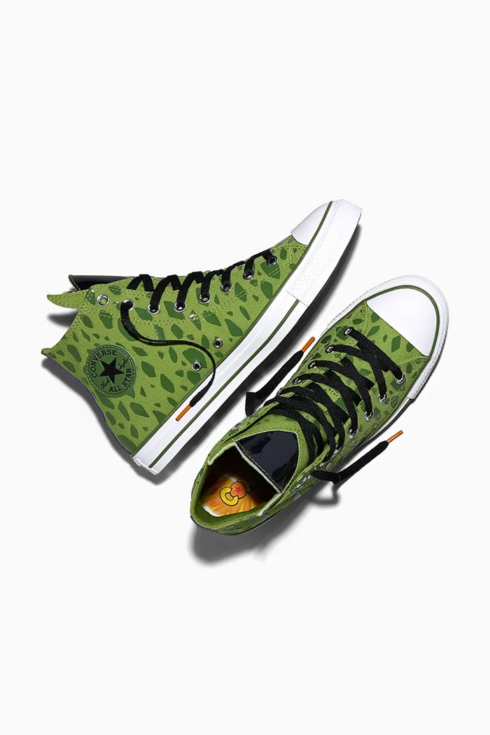 X Dragon Ball Chuck Taylor All Star HI πάνινα Converse A21845C πράσινο