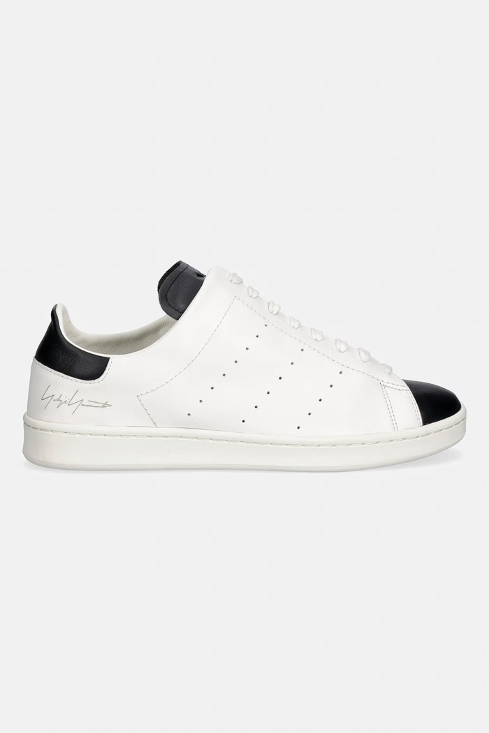 Y-3 DIAGONAL STAN S sneakersy skórzane KZ9072 biały AW26
