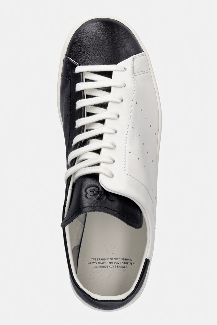 Y-3 DIAGONAL STAN S sneakersy skórzane biały KZ9072