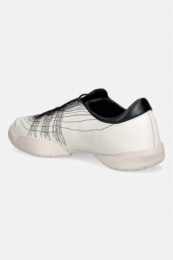 Obuwie Y-3 REGU EMBROIDERY sneakersy skórzane KI7813 beżowy