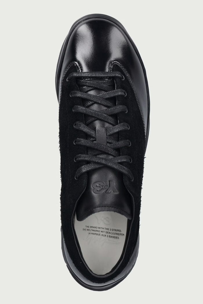 GSG9 LO buty sportowe męskie skórzane Y-3 KI7807 czarny