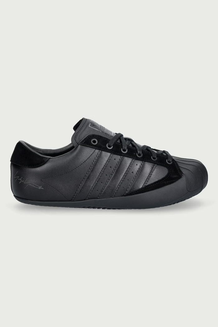 Y-3 SUPERSTAR 3G sneakersy męskie skórzane KI4456 czarny AW26