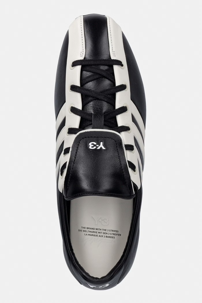 Y-3 FIELD sneakersy skórzane czarny KI2671