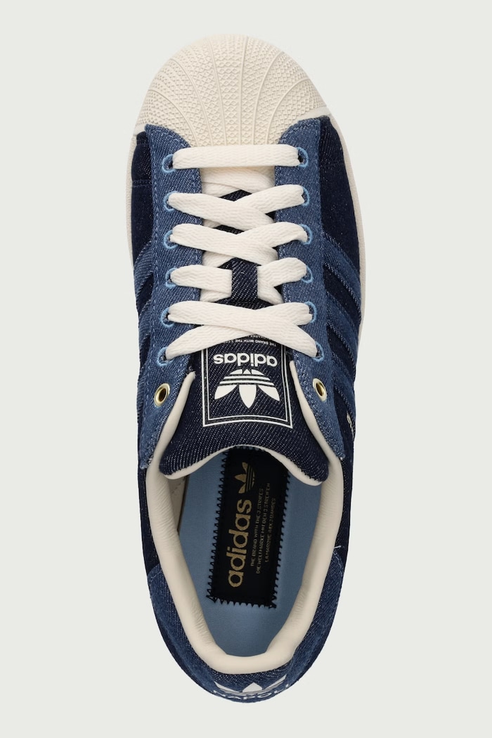 Superstar II Napoli sneakersy adidas Originals LA1231 niebieski