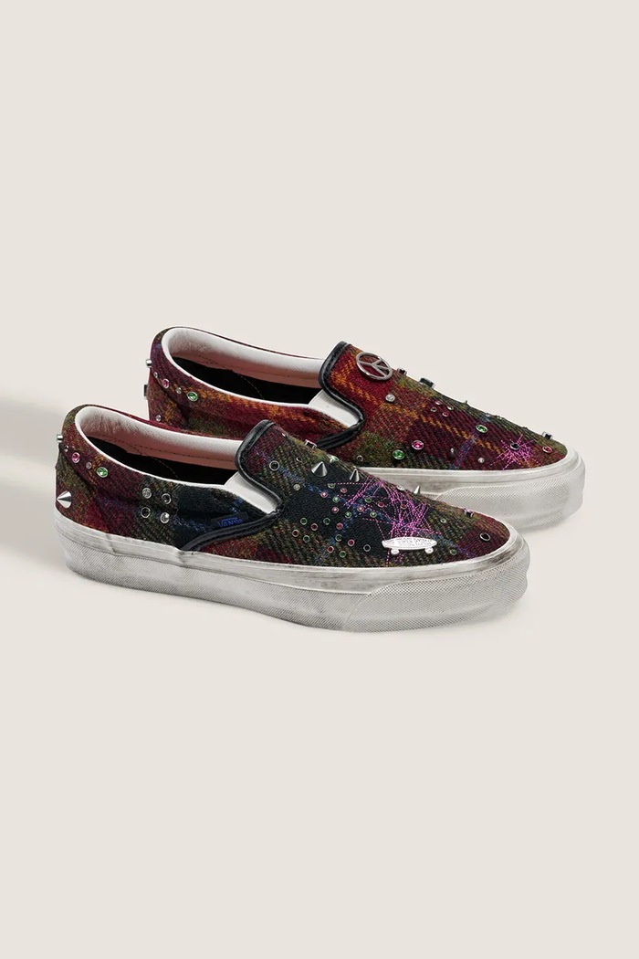 Vans LX Classic Slip-On 98 tenisówki niskie VN000E96BJN1 czerwony AW26