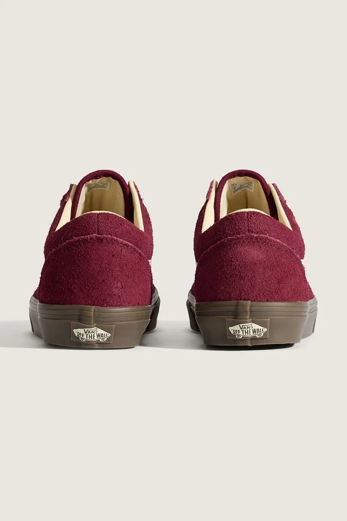Vans Old Skool tenisówki zamszowe VN000Z904QU1 bordowy AW26