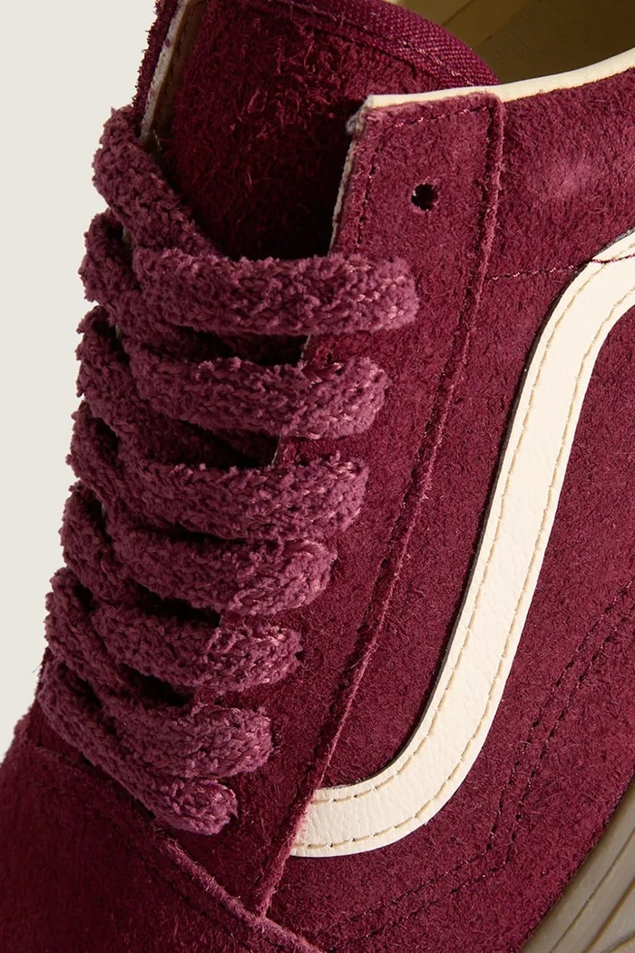 Old Skool πάνινα sneakers σουέτ Vans μπορντό VN000Z904QU1