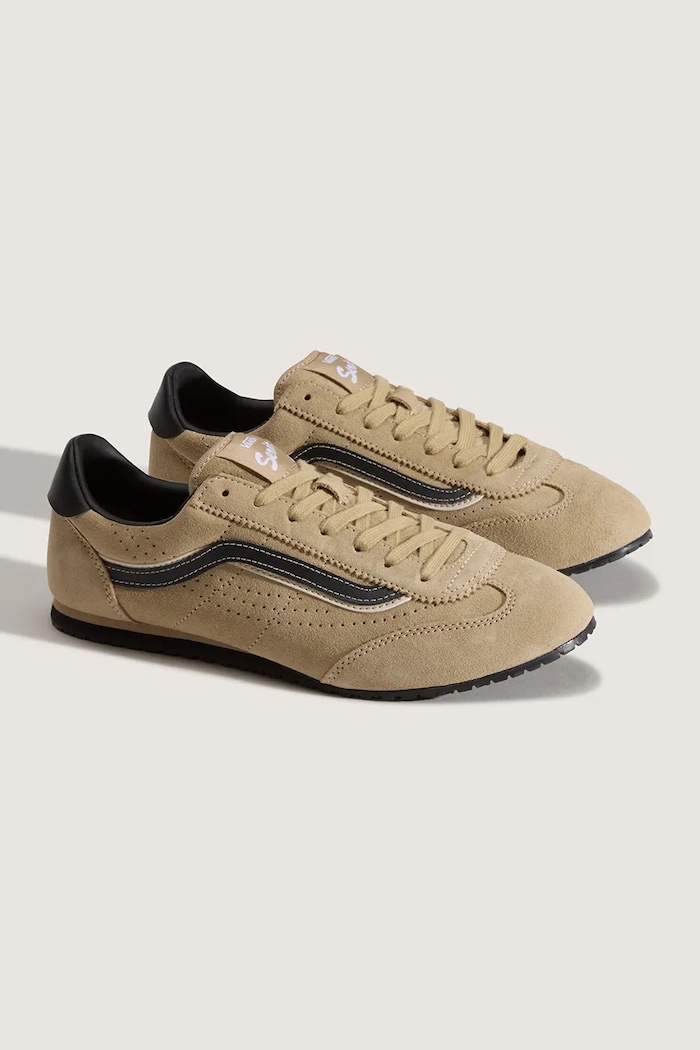 Vans Super Lowpro sneakers σουέτ VN000Z2ZDRT1 μπεζ AW26