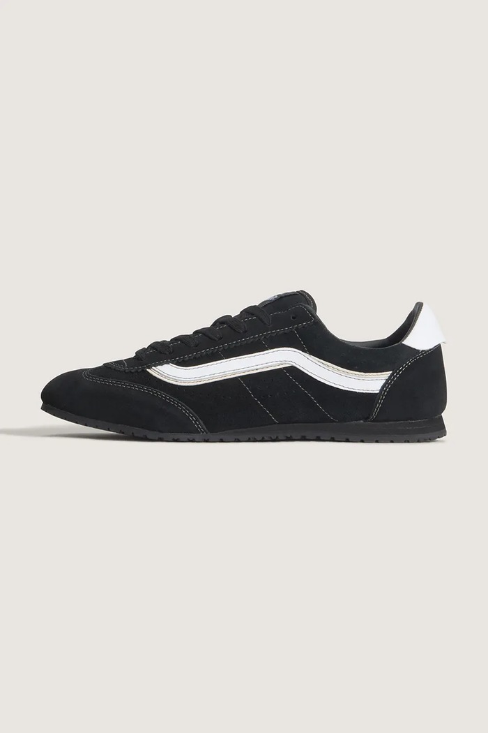 Vans Super Lowpro sneakers σουέτ μαύρο VN000Z2ZBA21