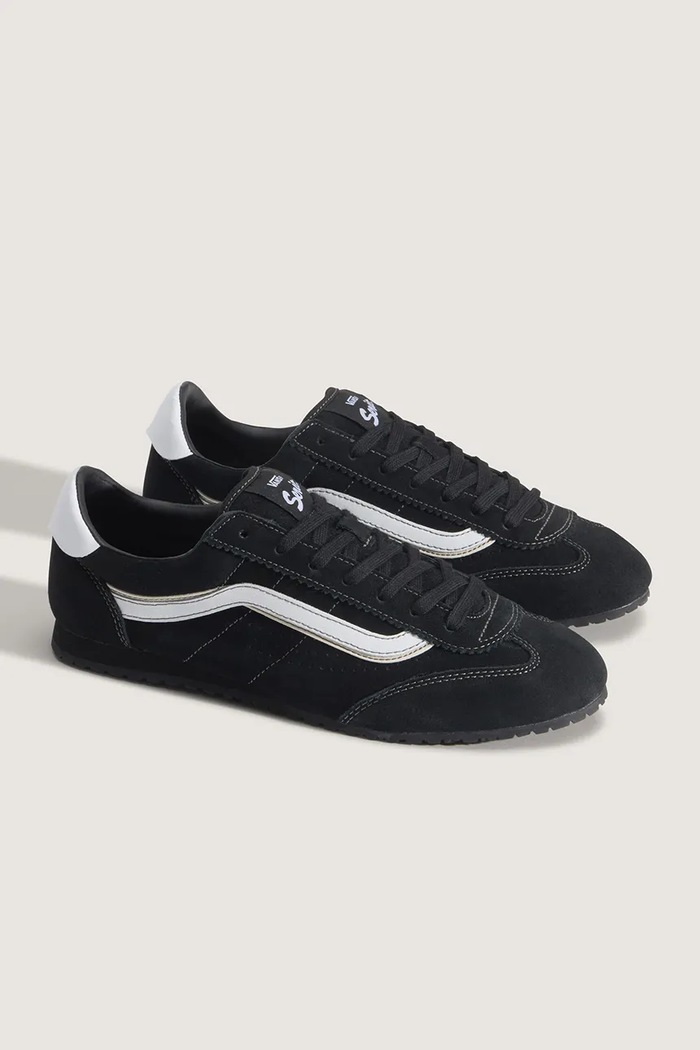 Vans Super Lowpro sneakers σουέτ VN000Z2ZBA21 μαύρο AW26