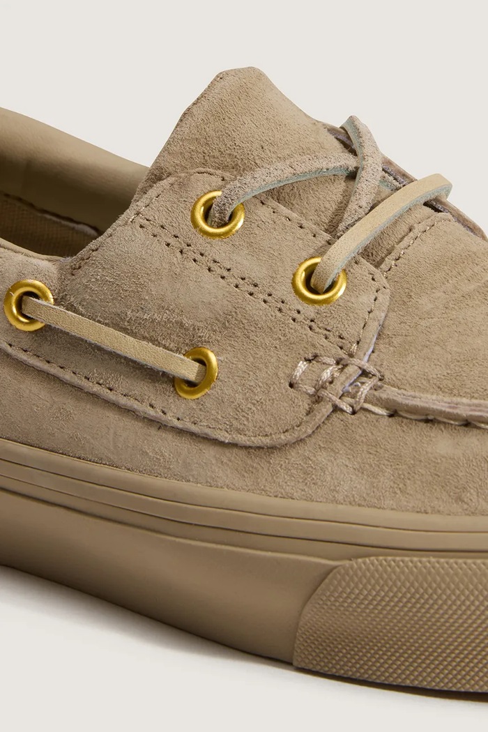 2-Eyelet Boat Shoe tenisky semišové Vans béžová VN000XVH4MG1