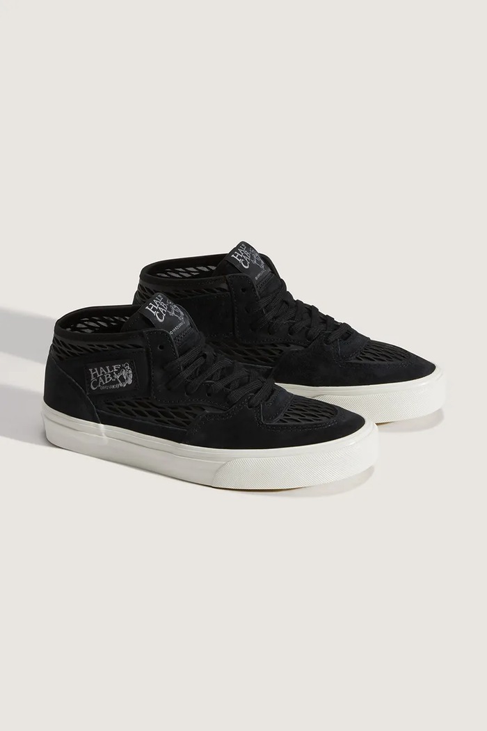 Vans Half Cab Decon tramky semišové VN000EKMBLA1 čierna AW26