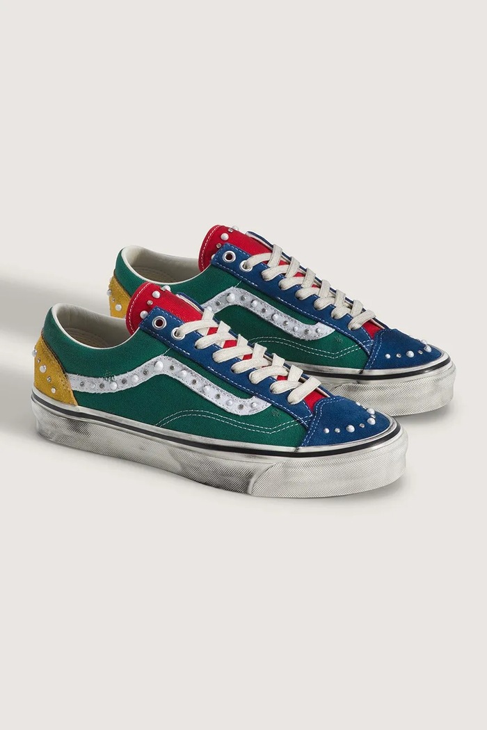 Vans LX Old Skool 36 tenisky VN000E8VBGK1 zelená AW26