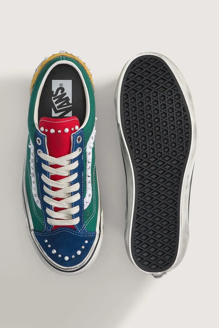 LX Old Skool 36 tenisky Vans VN000E8VBGK1 zelená