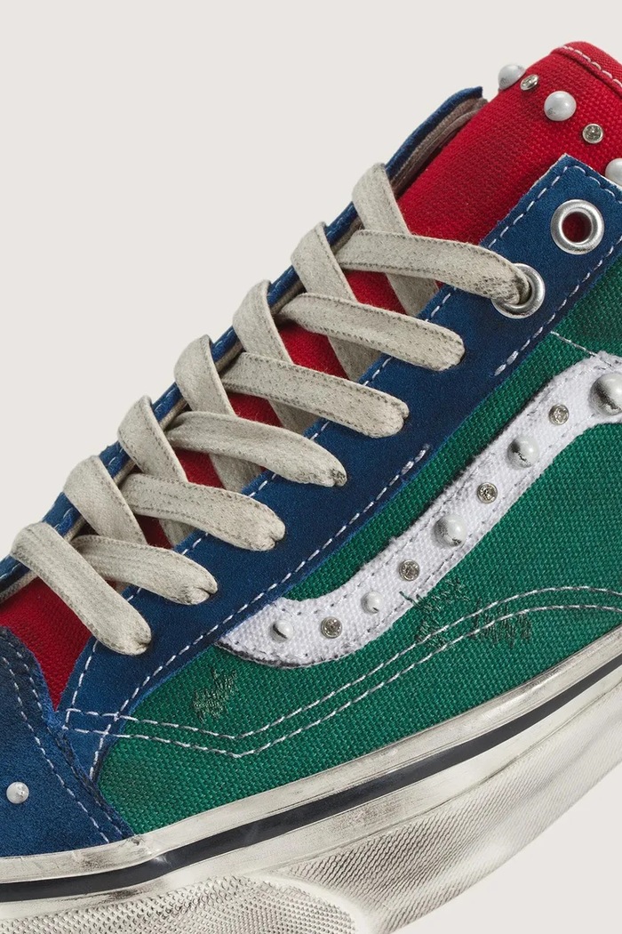 LX Old Skool 36 tenisky Vans zelená VN000E8VBGK1