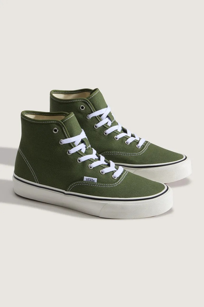 Vans Authentic Hi 2.0 tramky VN000E8HGRK1 zelená AW26