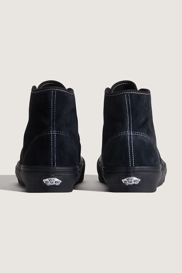 Obuv Vans Authentic Hi 2.0 tramky pánske semišové VN000E8HBKA1 čierna