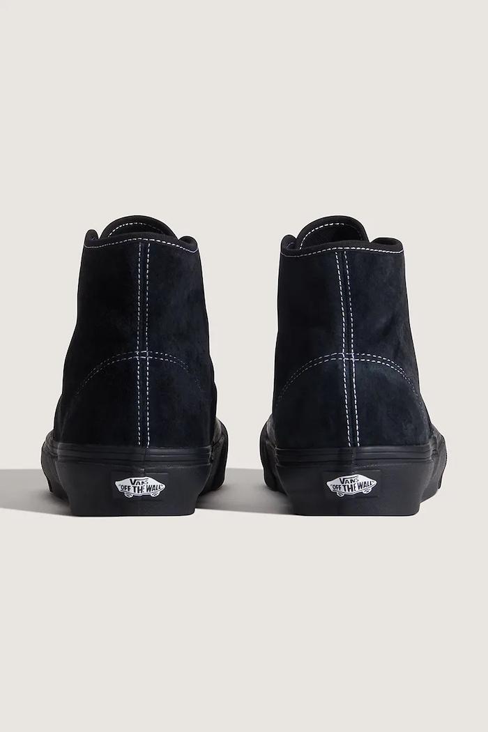 Obuv Vans Authentic Hi 2.0 tramky pánske semišové VN000E8HBKA1 čierna